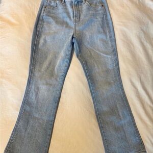 Old Navy Women's Light Blue Flare Jeans